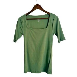 NWT J. Crew The Perfect Fit Square Neck T-Shirt